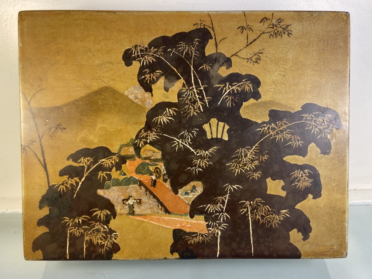 My Nghe, Boîte laquée, Indochine, Années 50/60