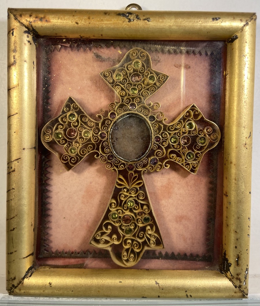 Reliquary From Les Paperolles, End Of 19th–early 20th Century