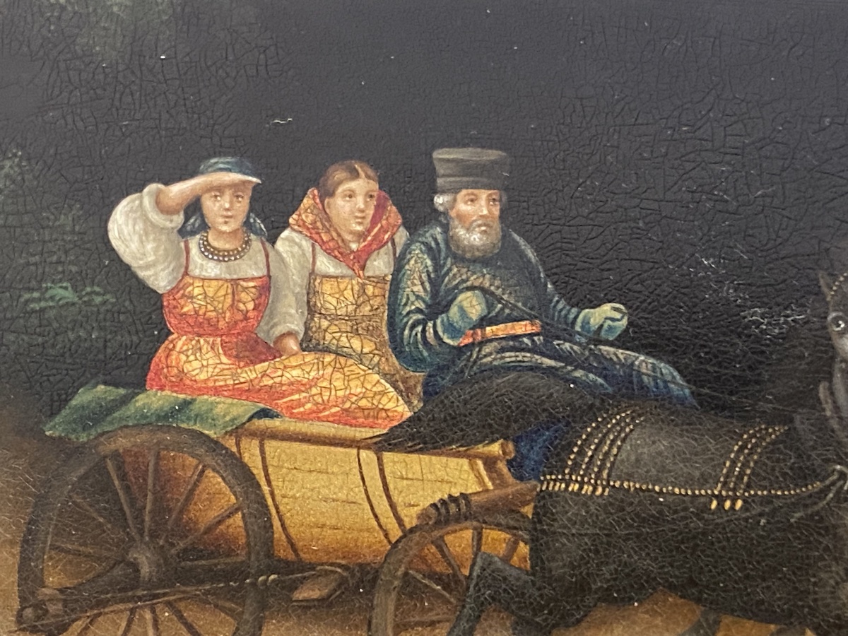 Vishniakov & Fils, Boîte A Gants Russe, Année 1870-photo-2