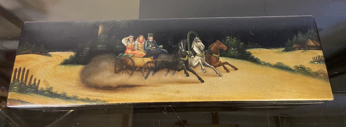 Vishniakov & Fils, Boîte A Gants Russe, Année 1870