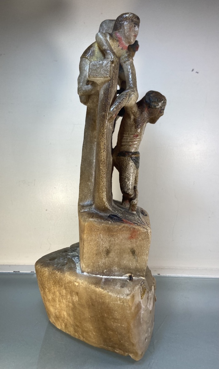 Alabaster Group, Descent From The Cross, Late 15th/early 16th Century-photo-3