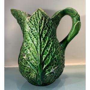 Pichet Choux En Faience, Epoque Début XXème 