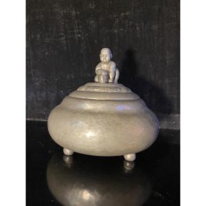 Art Pewter, Art Deco Box By Just Andersen, 1920s