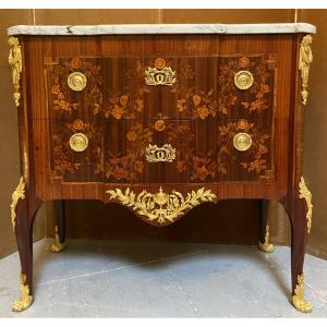 Transition Style Chest Of Drawers Stamped Fundaçao R.e.s.s., Portugal, Year 1966