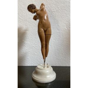 Fernand Ouillon-Carrère Sculpture Art Déco, Année 1919