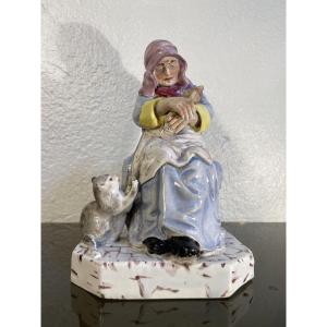 Earthenware Figurine, 19th Century