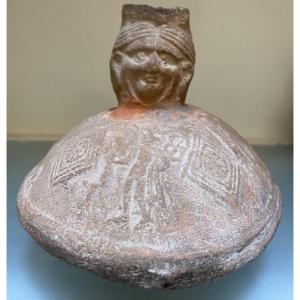 Pichet Romain Dit Lagynos, Terre cuite, IIIème/Vème Siècle