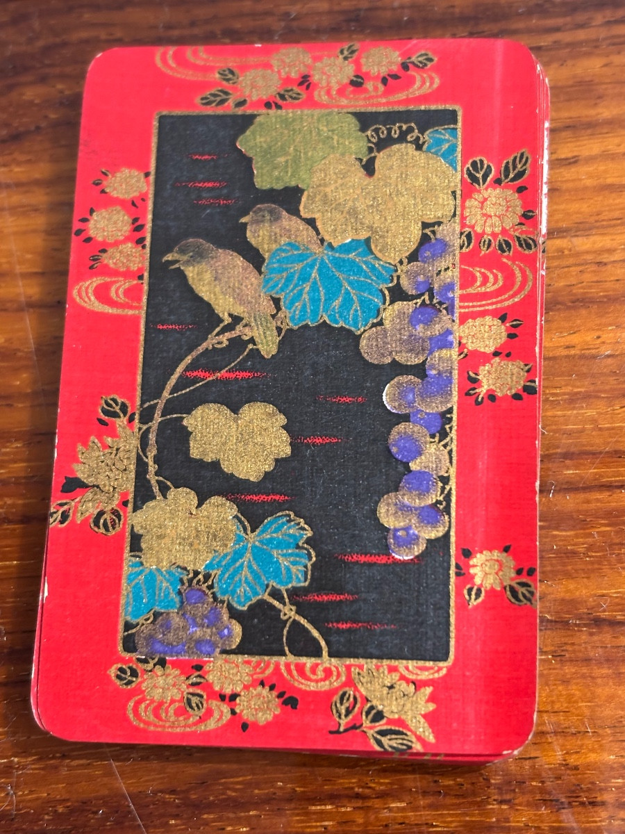 Card Box Signed Tahan In Paris, Late 19th Century -photo-4