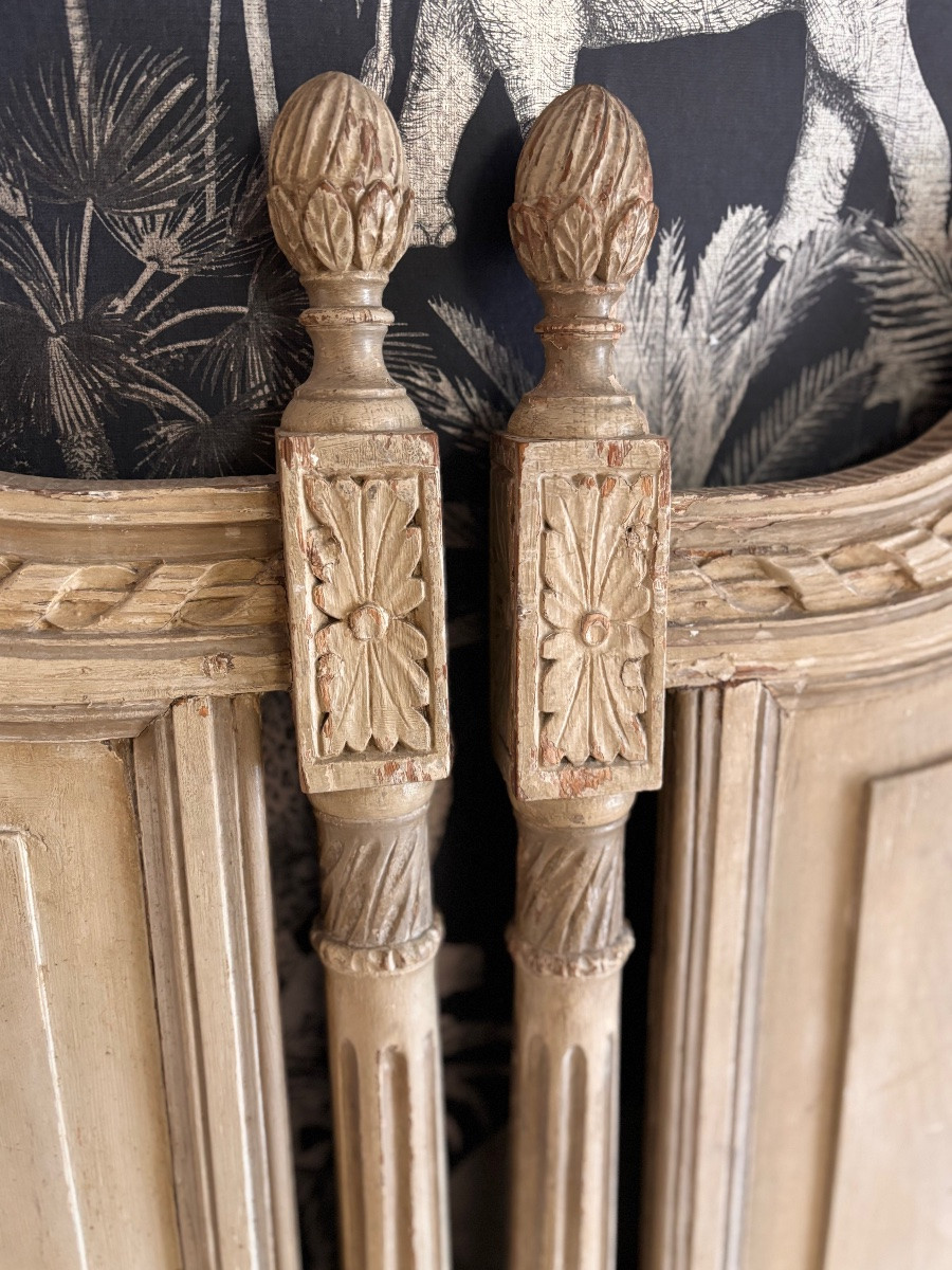 Pair Of Louis XVI Period 18th Century Headboards -photo-2