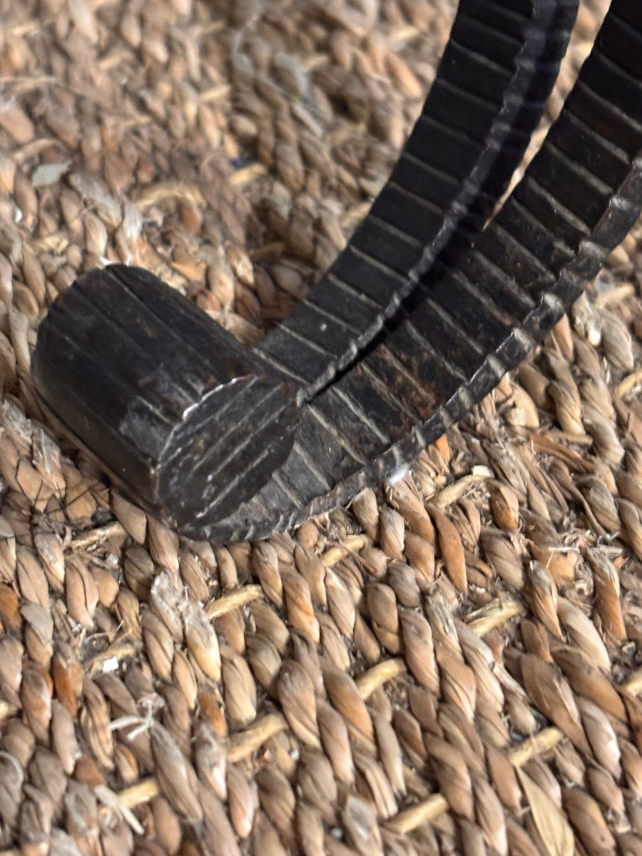Table basse art deco fer forgé 1930-photo-1