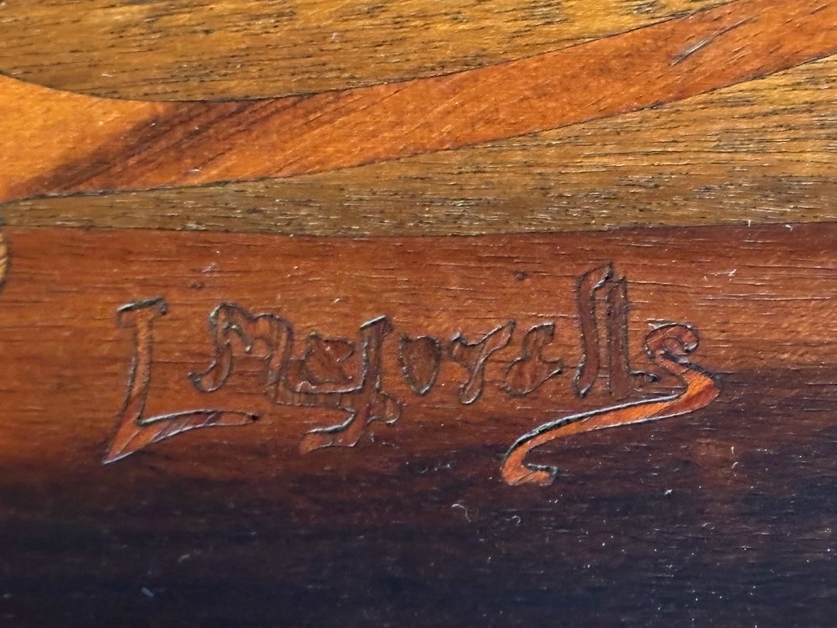 Louis Majorelle 1900 Art Nouveau Sideboard-photo-2