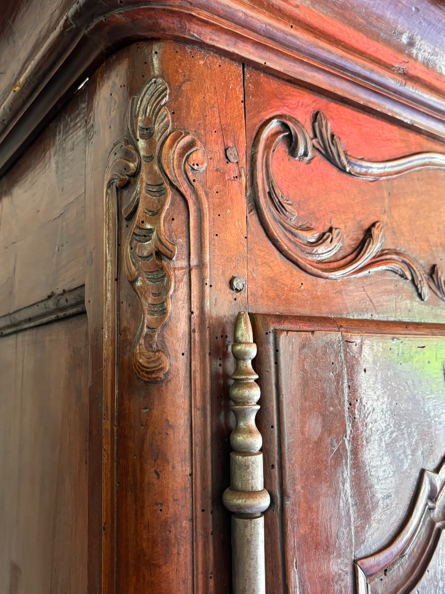 Armoire provençale, Nîmes xviii eme -photo-4