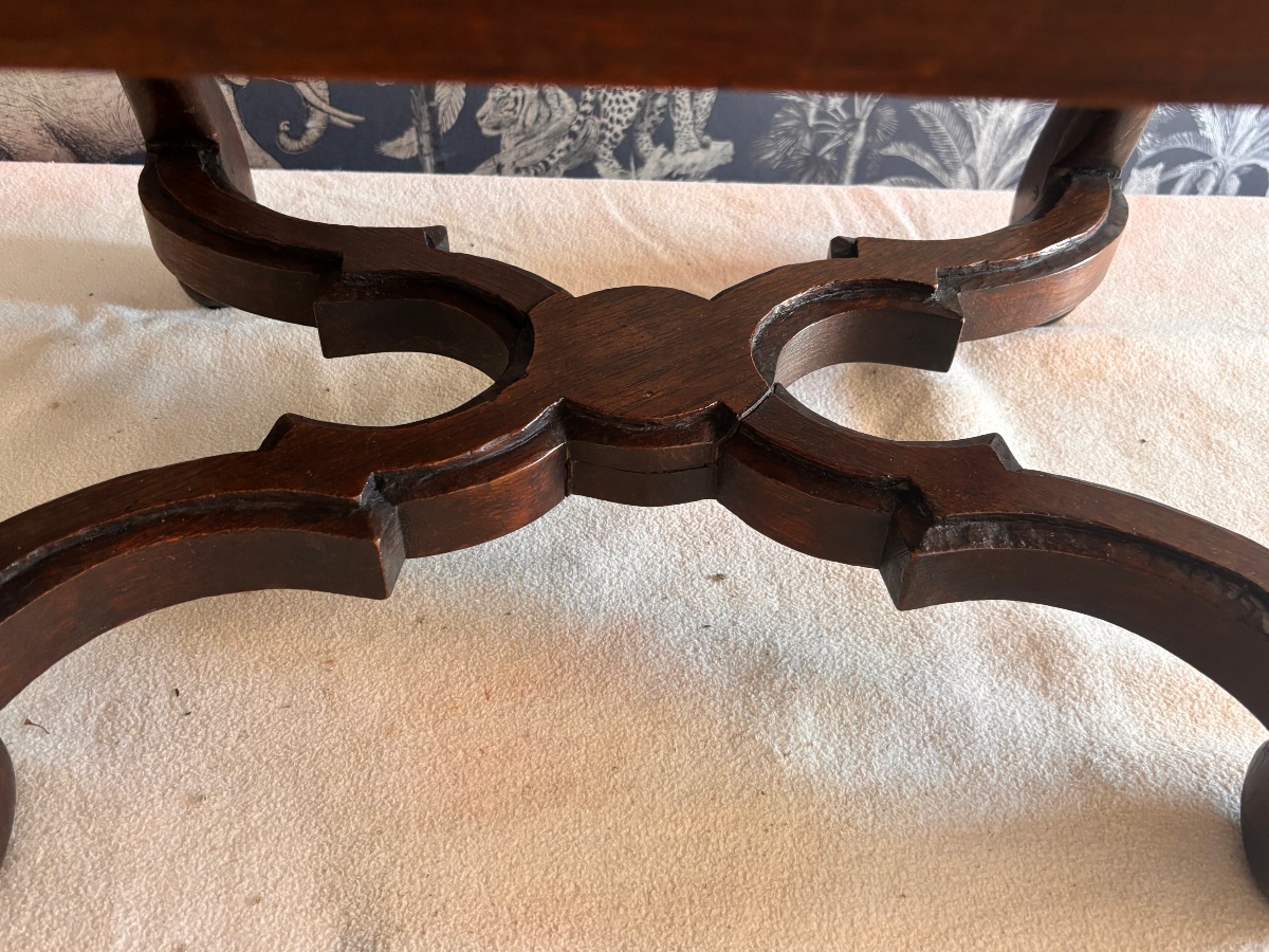 19th-century Louis XIII-style Stool-photo-2