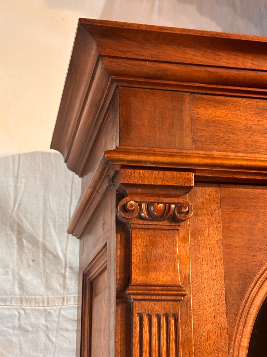 Late 19th-century Renaissance-style Double-body Bookcase -photo-3