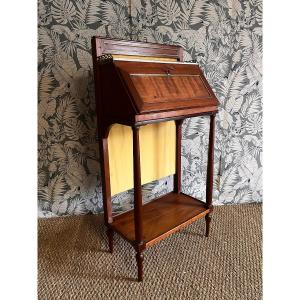 Secretary Billet Doux Mahogany Louis XVI XVIII Eme 