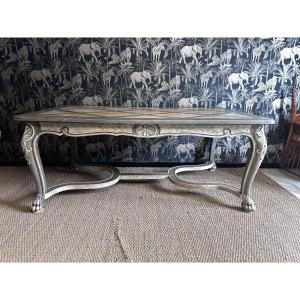 Louis XV Regency Style Center Table, Early 20th Century 