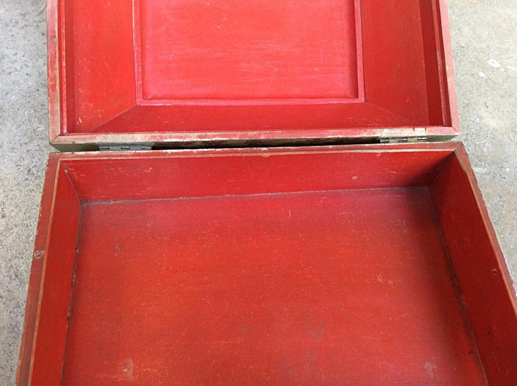 Boite de toilette en vernis Martin XVIII°-photo-4