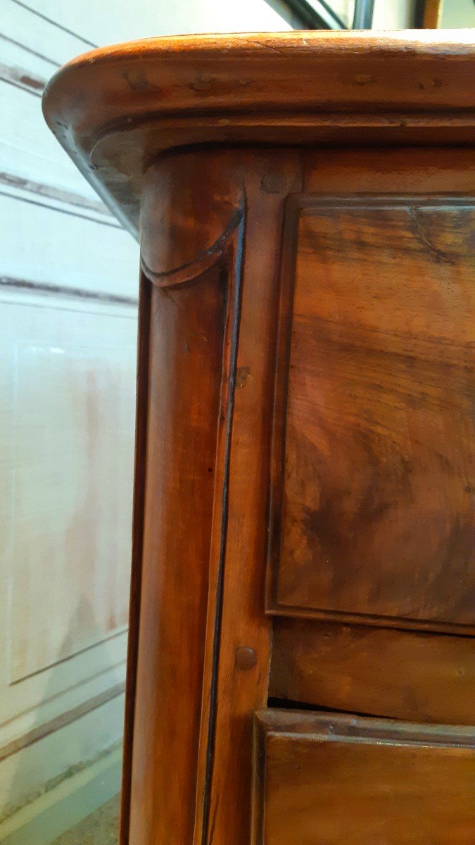 Louis XV Period Chest Of Drawers In Walnut-photo-1