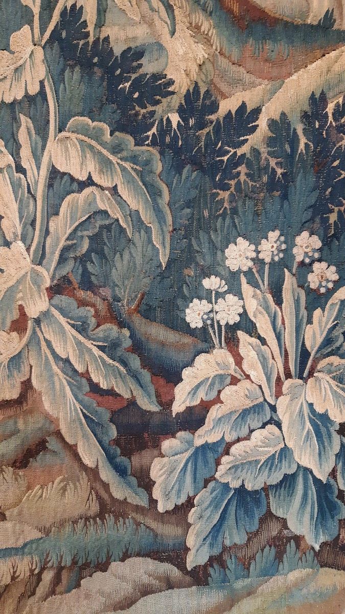 Aubusson "verdure" Tapestry, 18th Century-photo-1