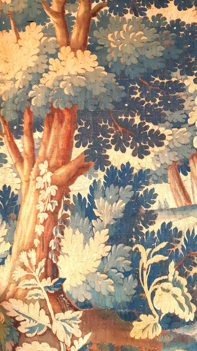 Aubusson "verdure" Tapestry, 18th Century-photo-2