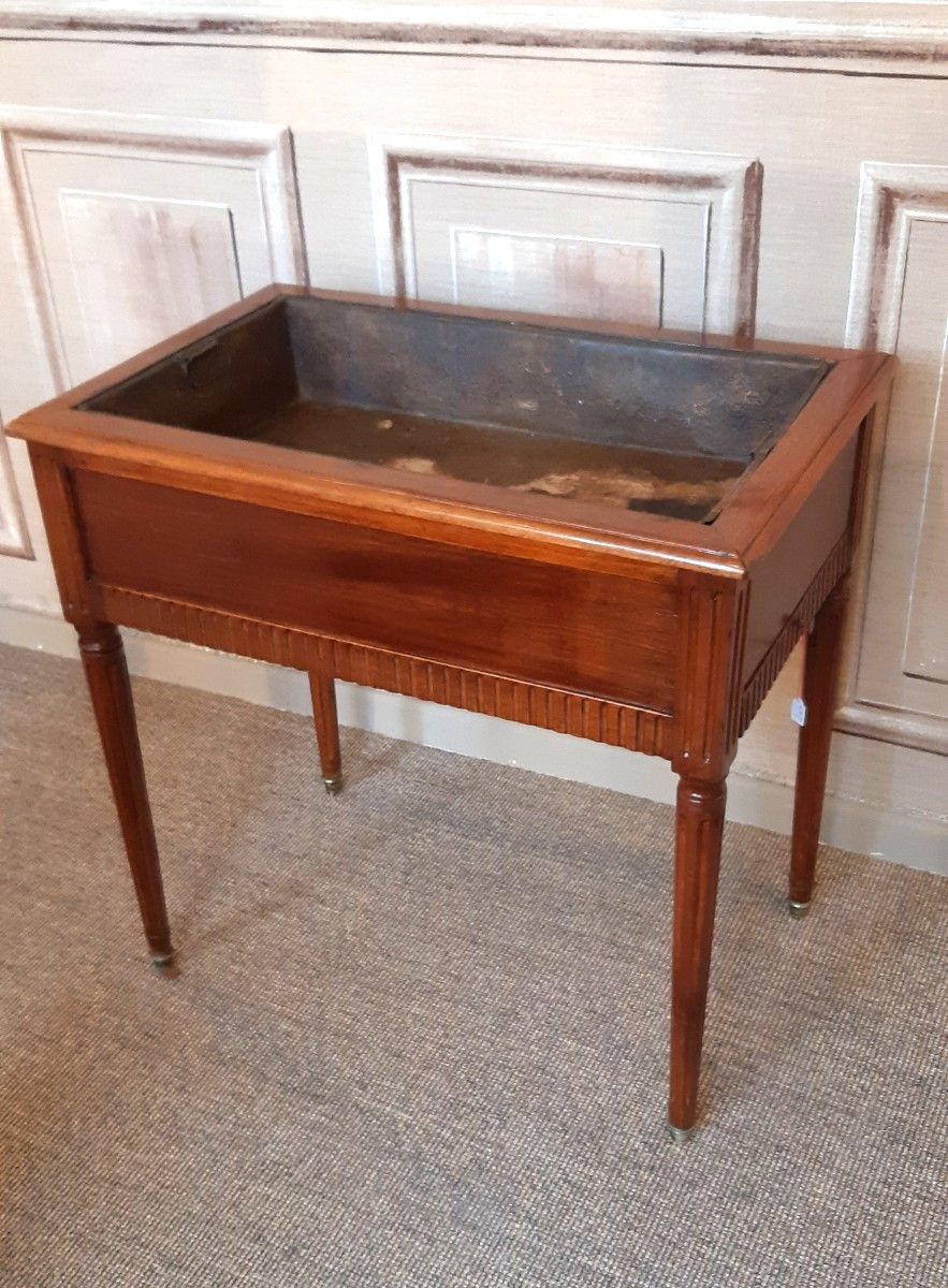 Jardinière en acajou d'époque Louis XVI