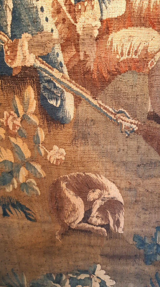 Aubusson Tapestry From The Second Half Of The 18th Century-photo-1