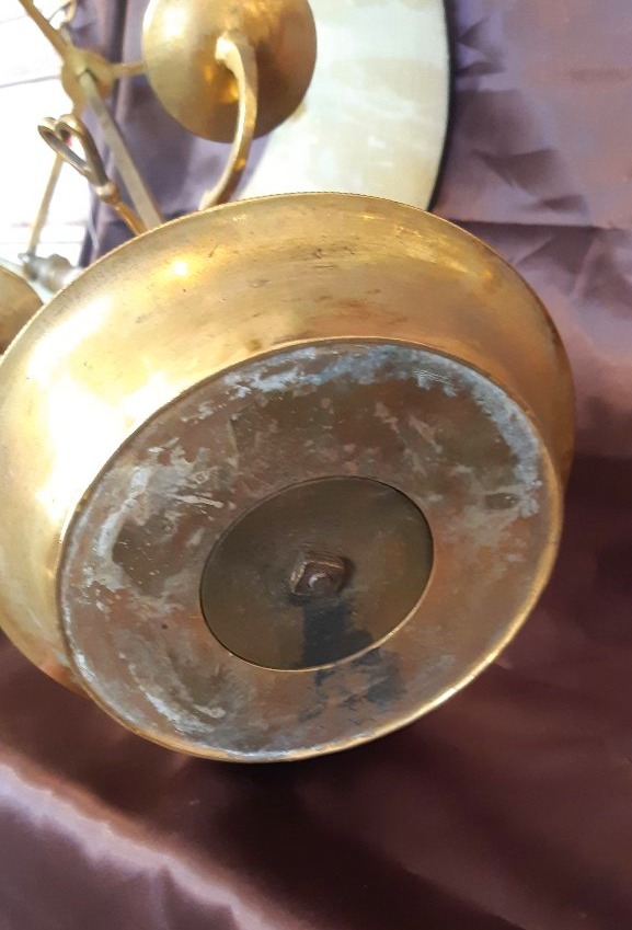 Gilded Bronze Hot-water Bottle Lamp, Louis XVI Period.-photo-3