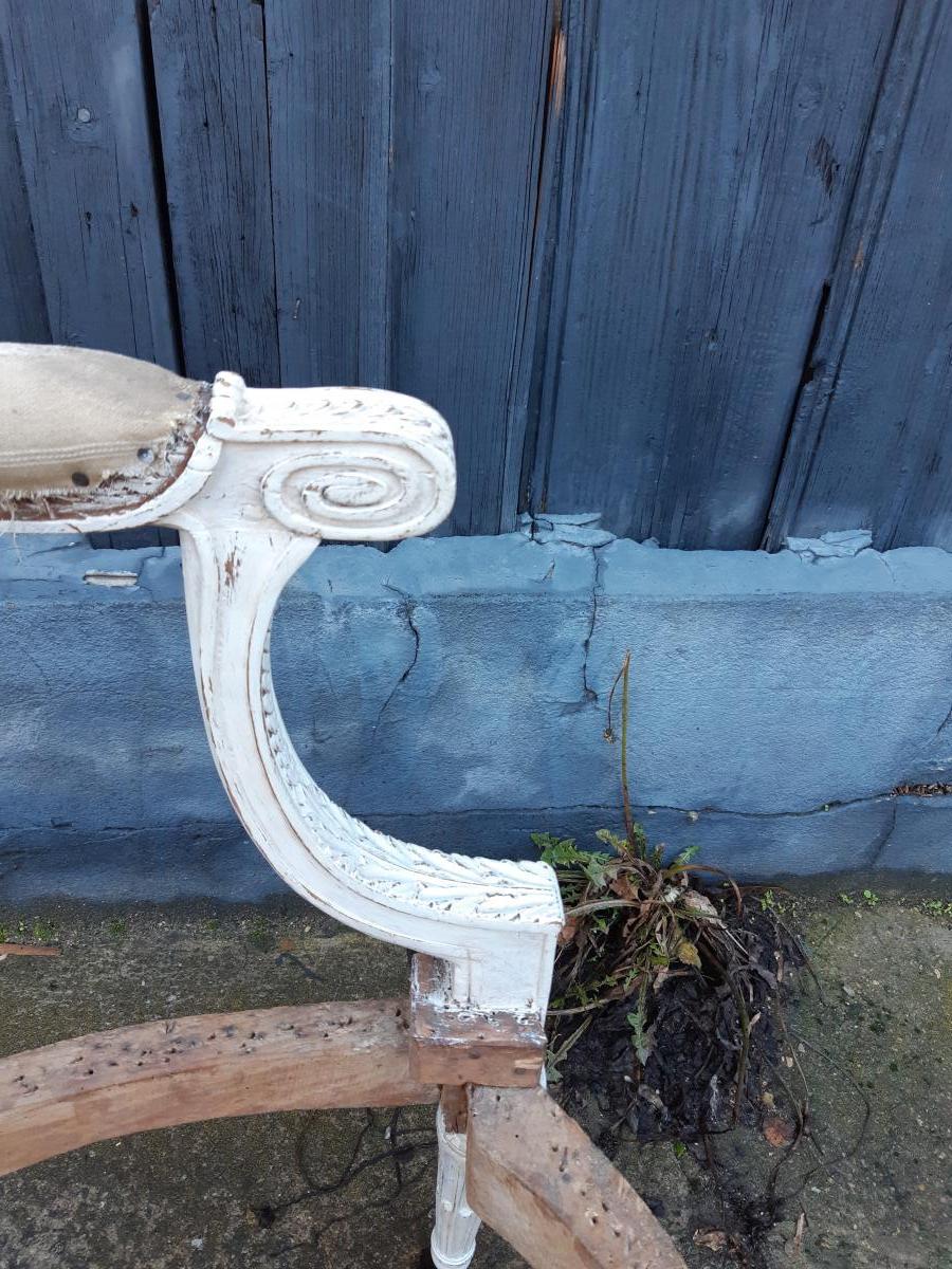 fauteuil d'époque Louis XVI de Delaizement-photo-1