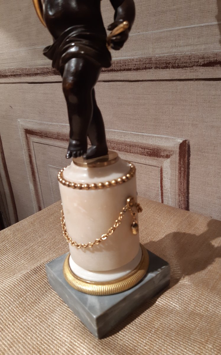 paire de candélabres d'époque Louis XVI-photo-5