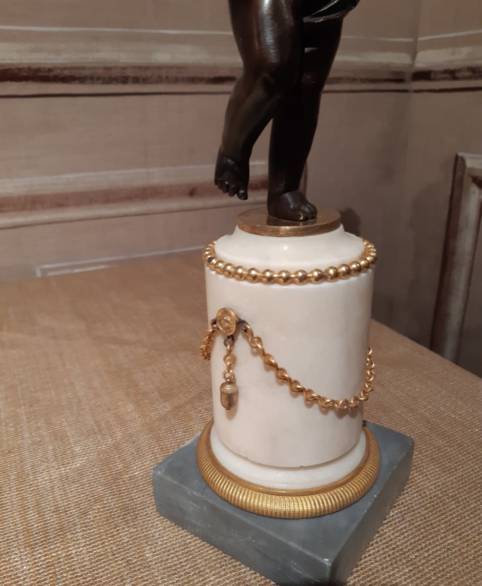 paire de candélabres d'époque Louis XVI-photo-7