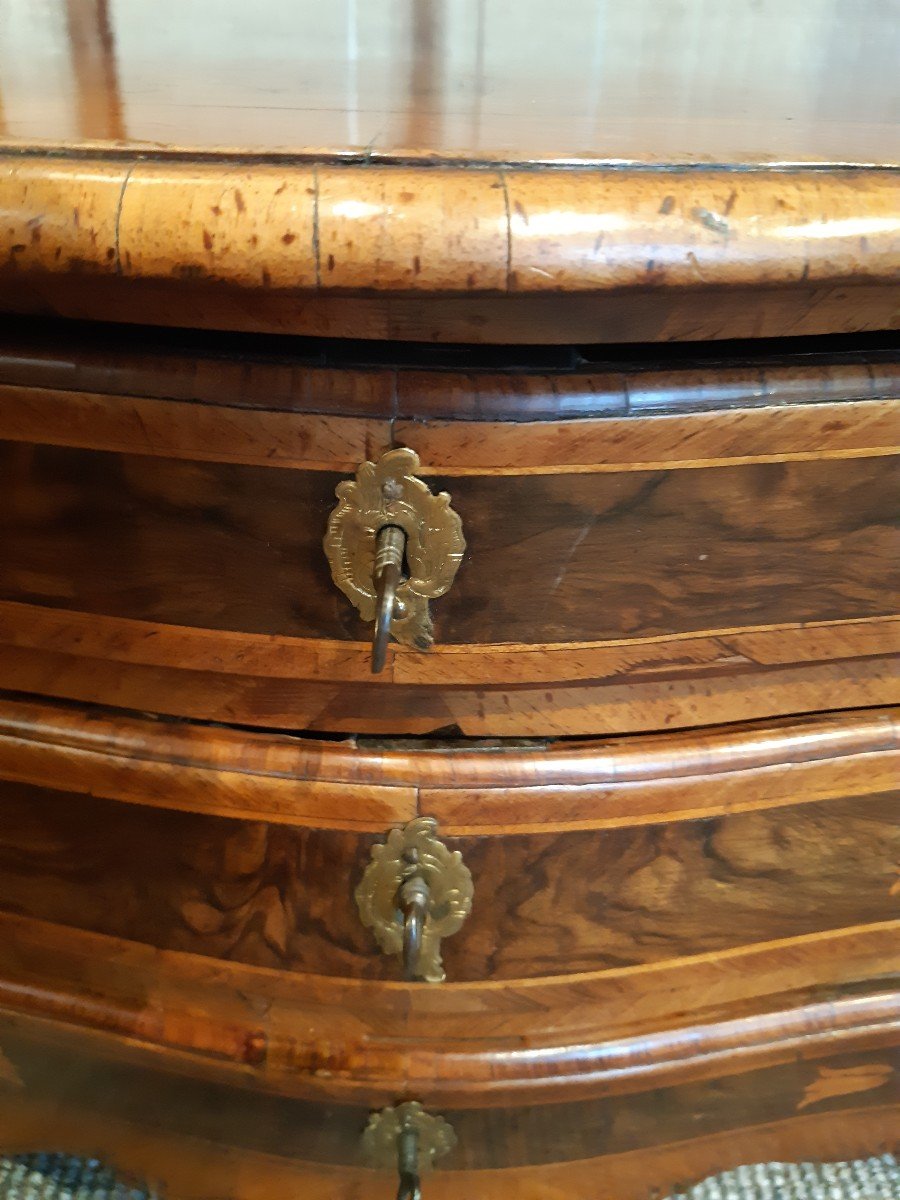 Small Louis XV Period Chest Of Drawers-photo-4