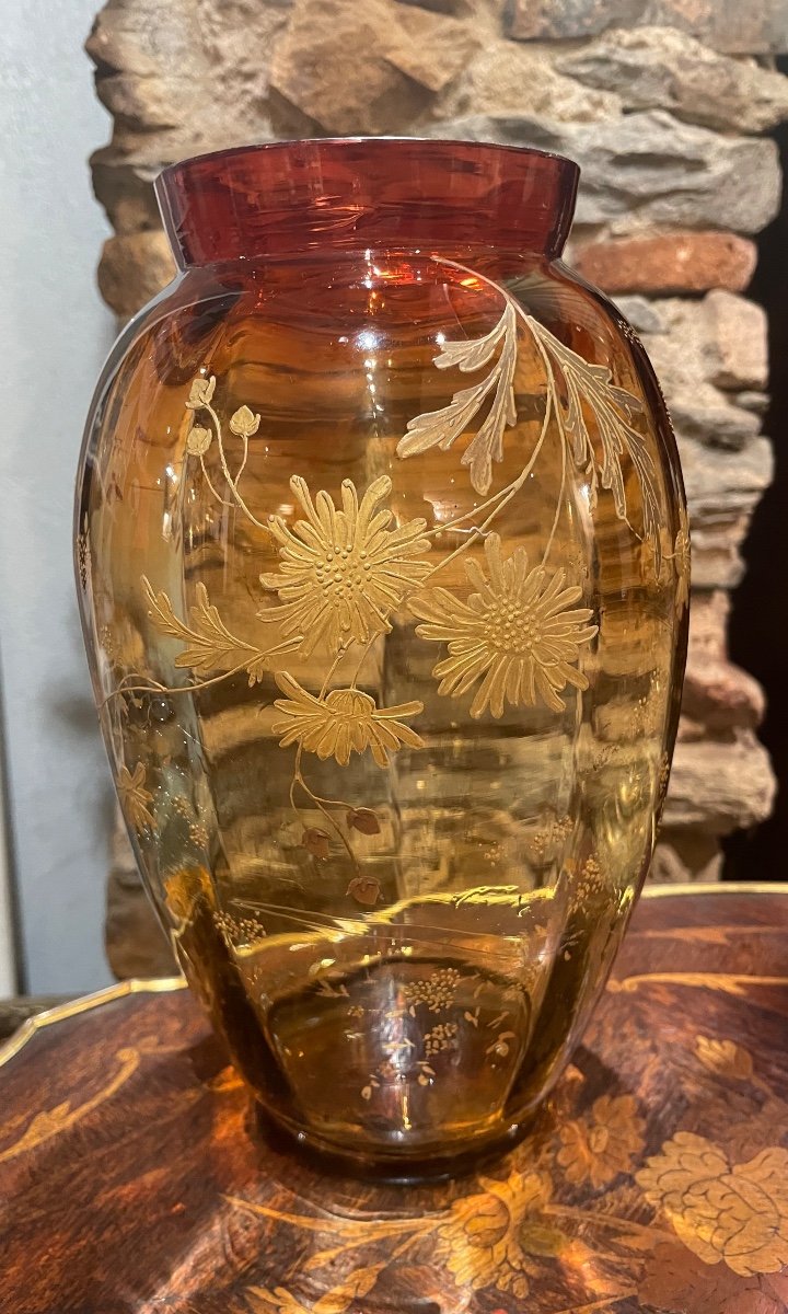 Vase Cristal émaillé
