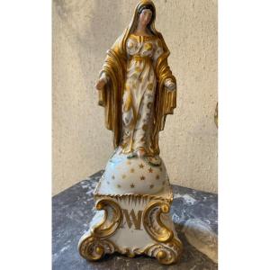 Vierge Porcelaine XIXème