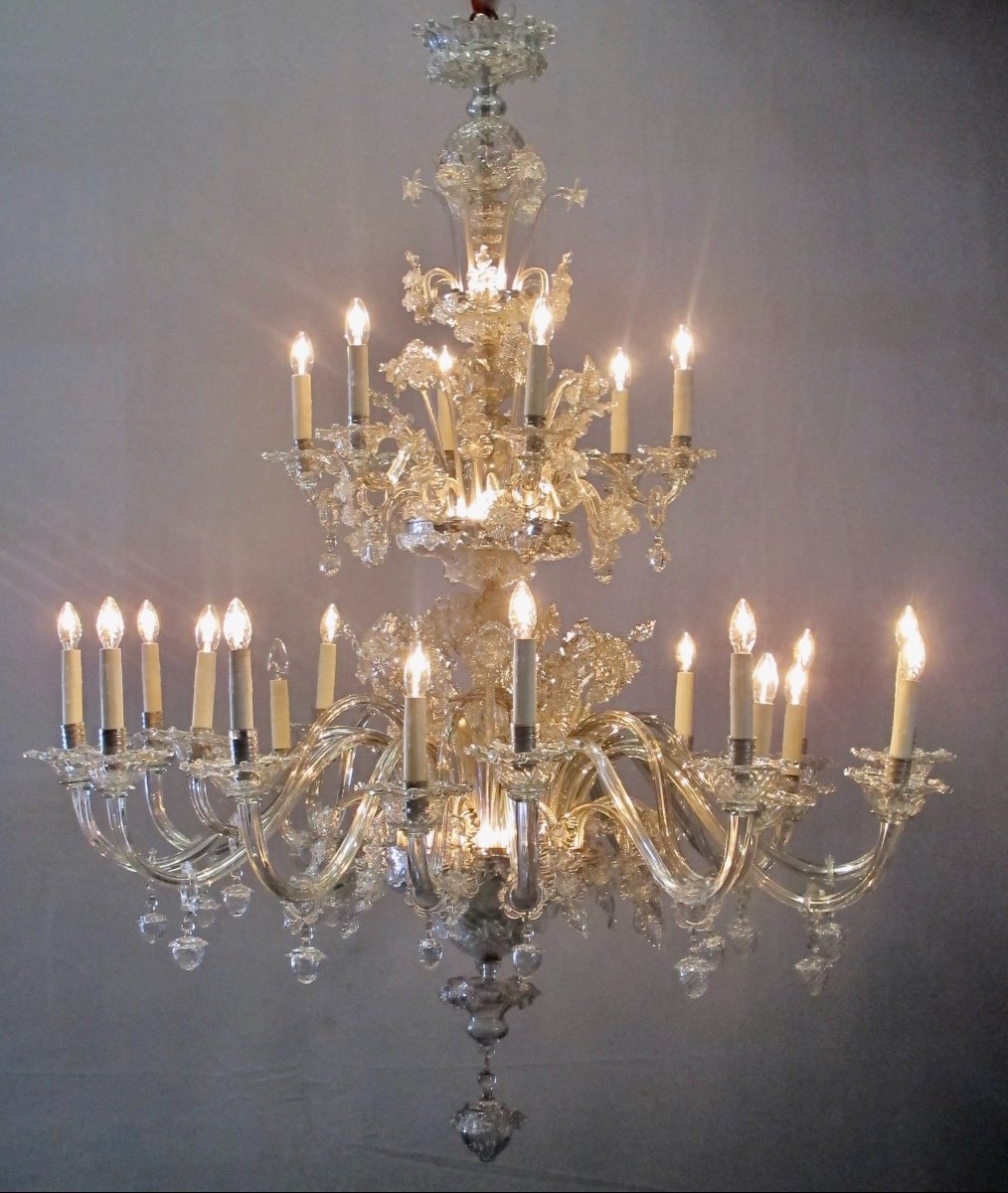 Large Murano Chandelier-photo-1