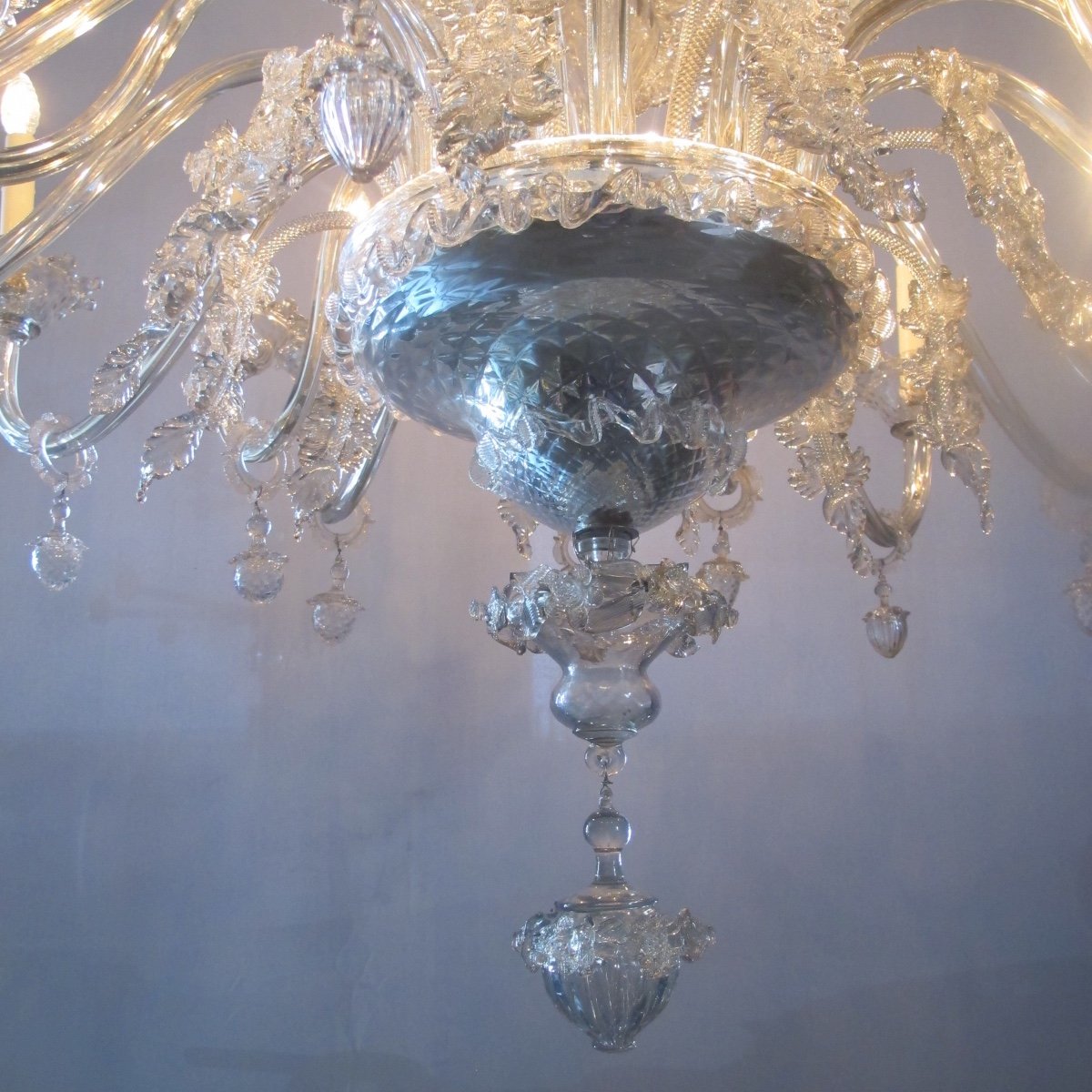 Large Murano Chandelier-photo-2