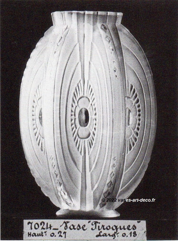 Paire Vase De Marius-Ernest  Sabino-photo-2