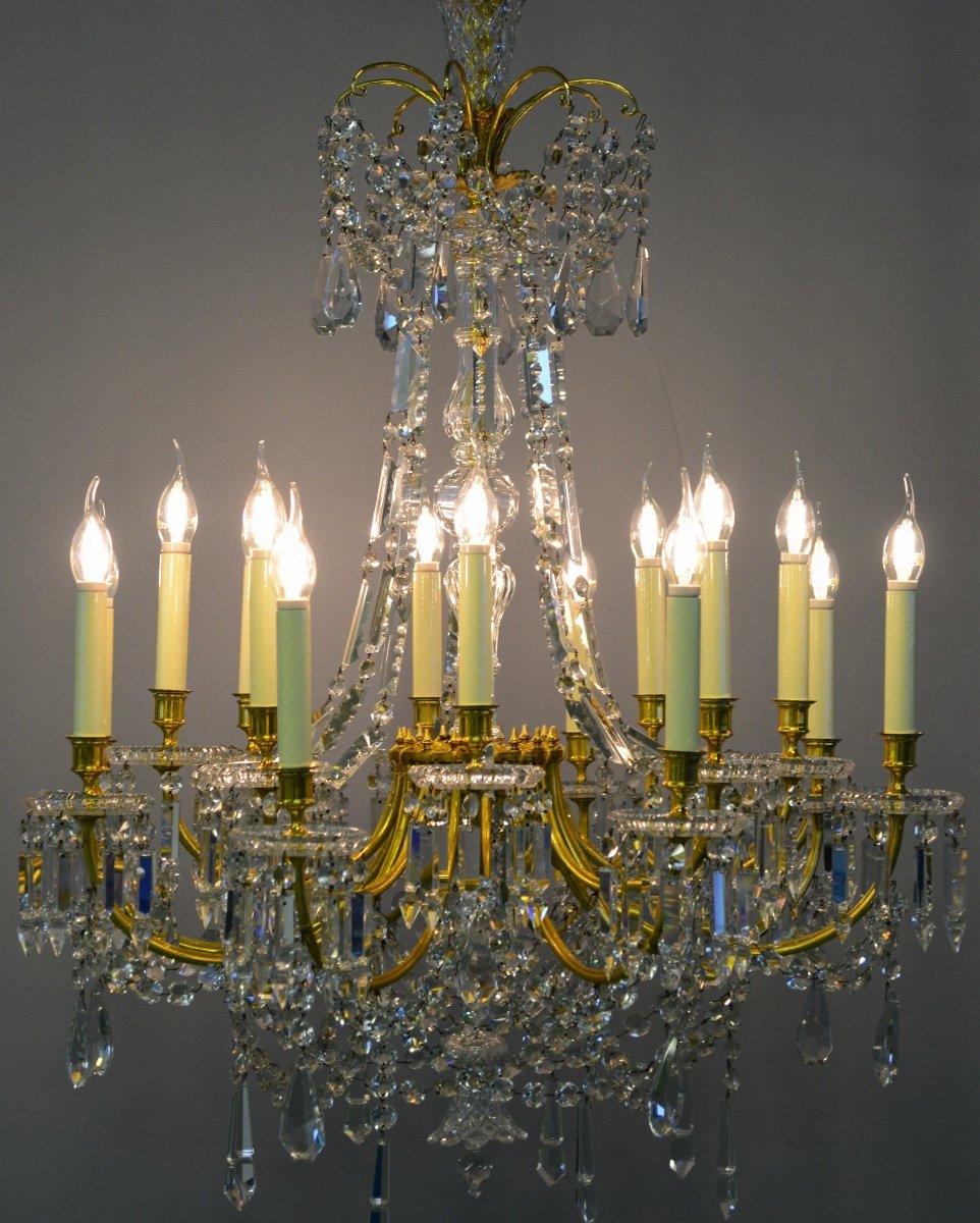 Baccarat Nap Chandelier. III