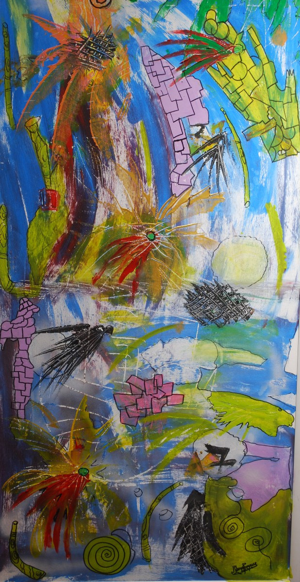 Oil On Canvas Hymn To Nature-photo-2