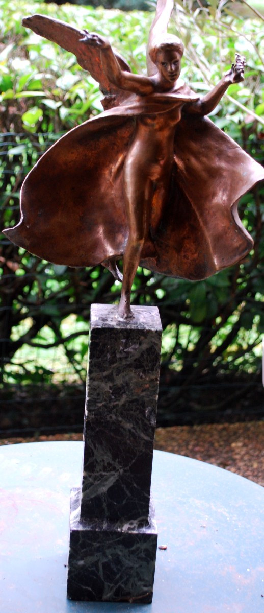 Bronze Sculpture Art Nouveau Masriera Y Campins