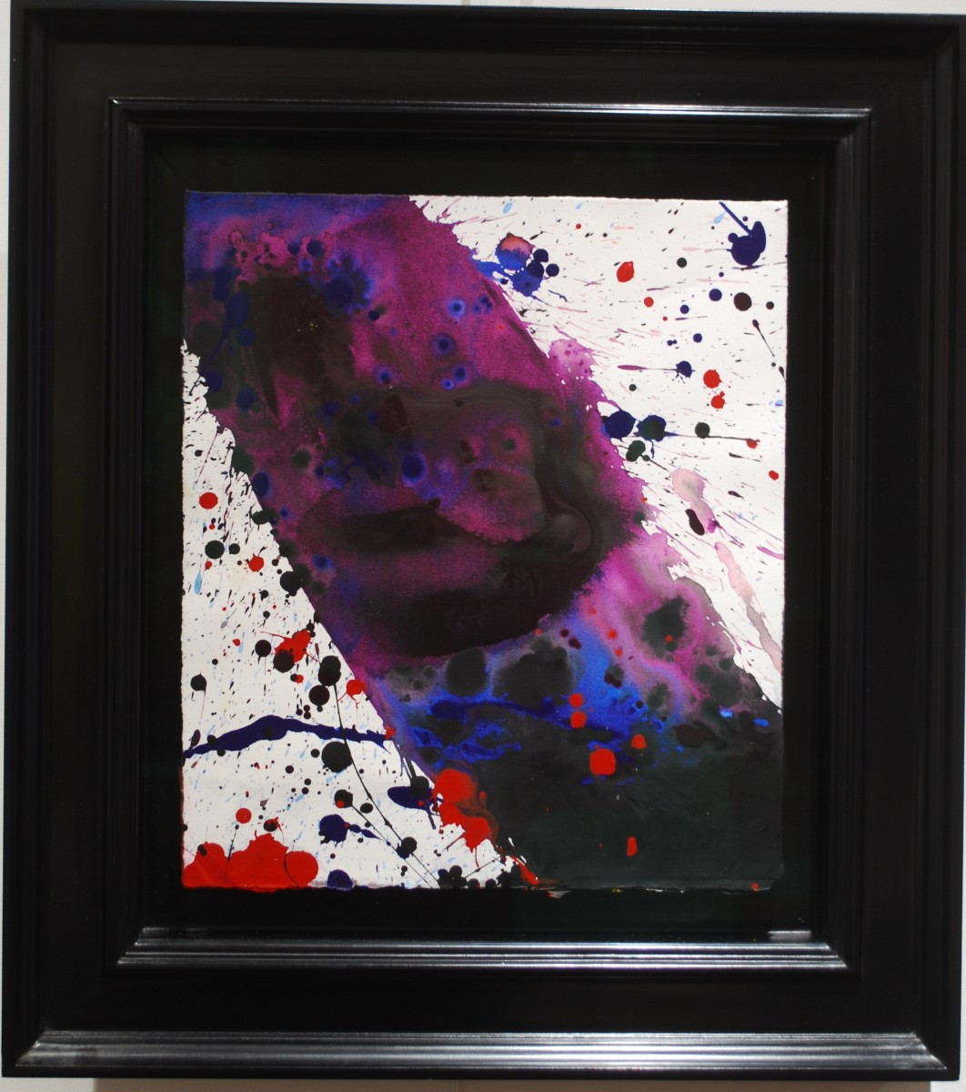  Acrylique sur papier par Sam Francis (1923-1994)