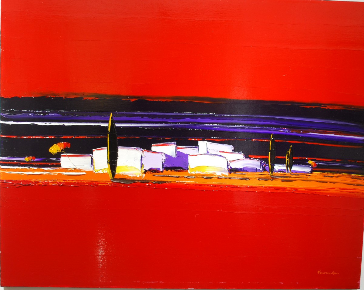 Purple Provence By Guy Fontdeville