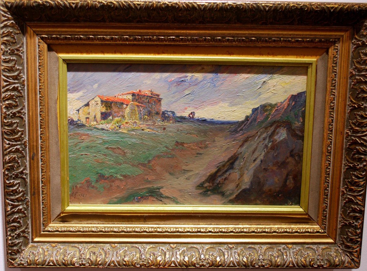 Paysage par Albert Regagnon (1874-1961)