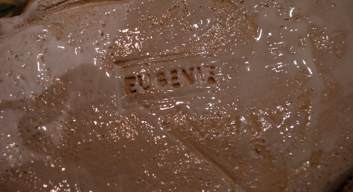 White Glazed Stoneware Bowl By Eugénie Julien-photo-3