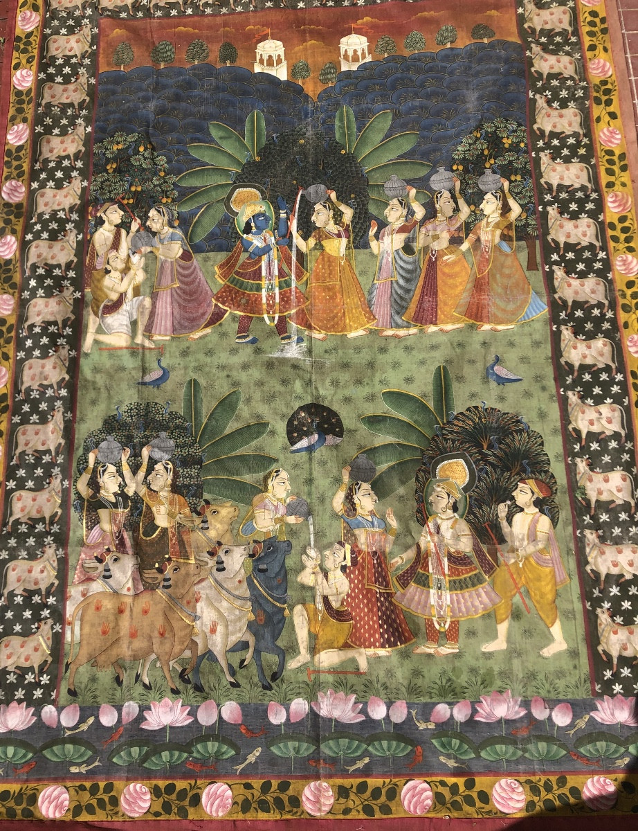 Indien Tapestry 19 Eme-photo-2