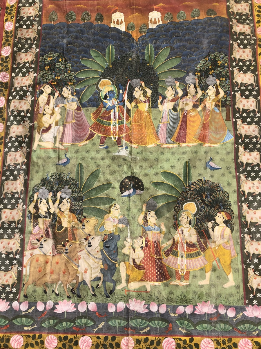 Indien Tapestry 19 Eme-photo-3