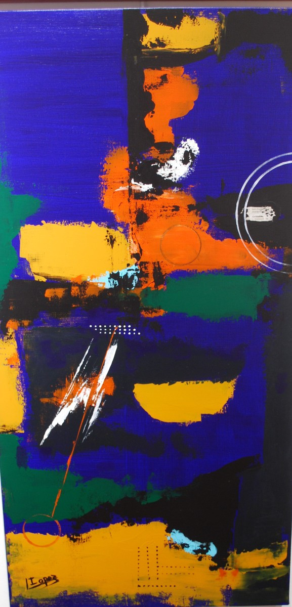 Acrylique sur toile "Certitude" par Isabel Lopez -photo-2