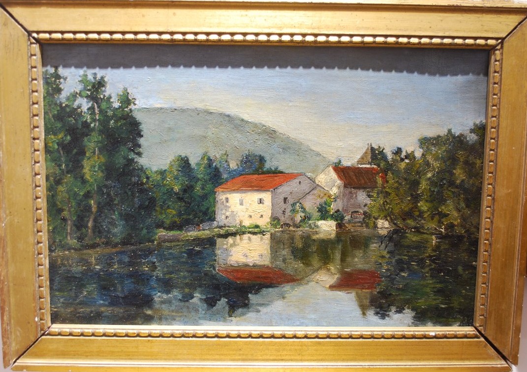Site sur l'Aveyron par Pouget 1922-photo-3