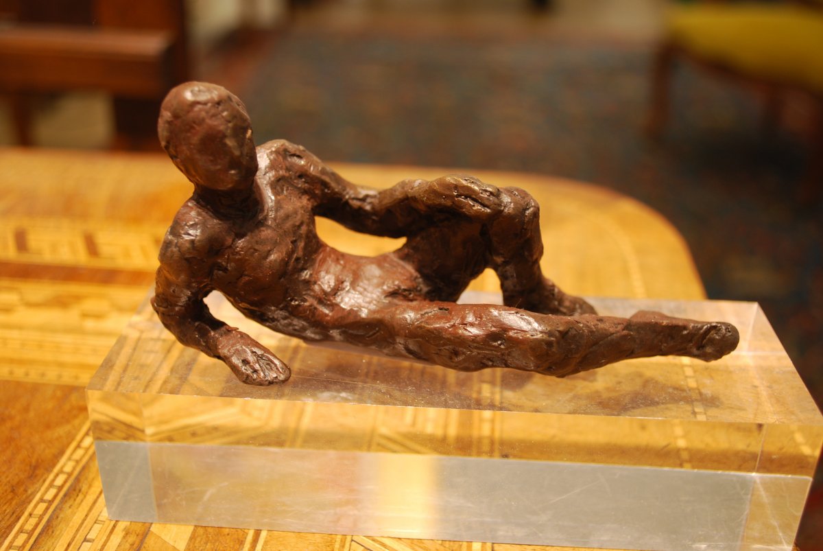 Sculpture Nu Masculin Par Madeleine Tézenas Du Montcel