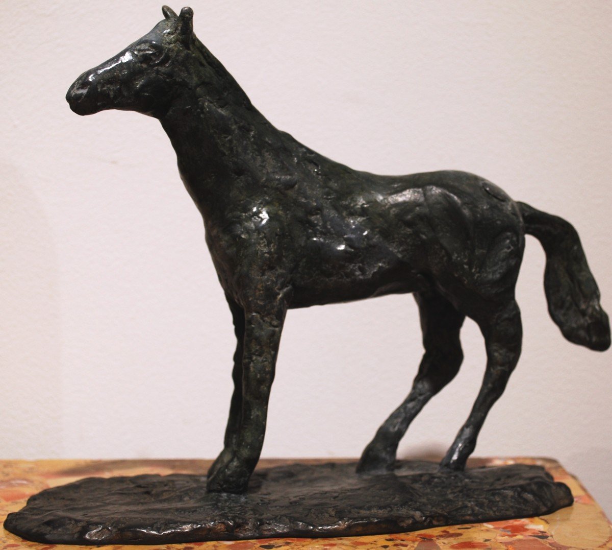Cheval En Bronze Par Madeleine Tézenas Du Montcel-photo-1