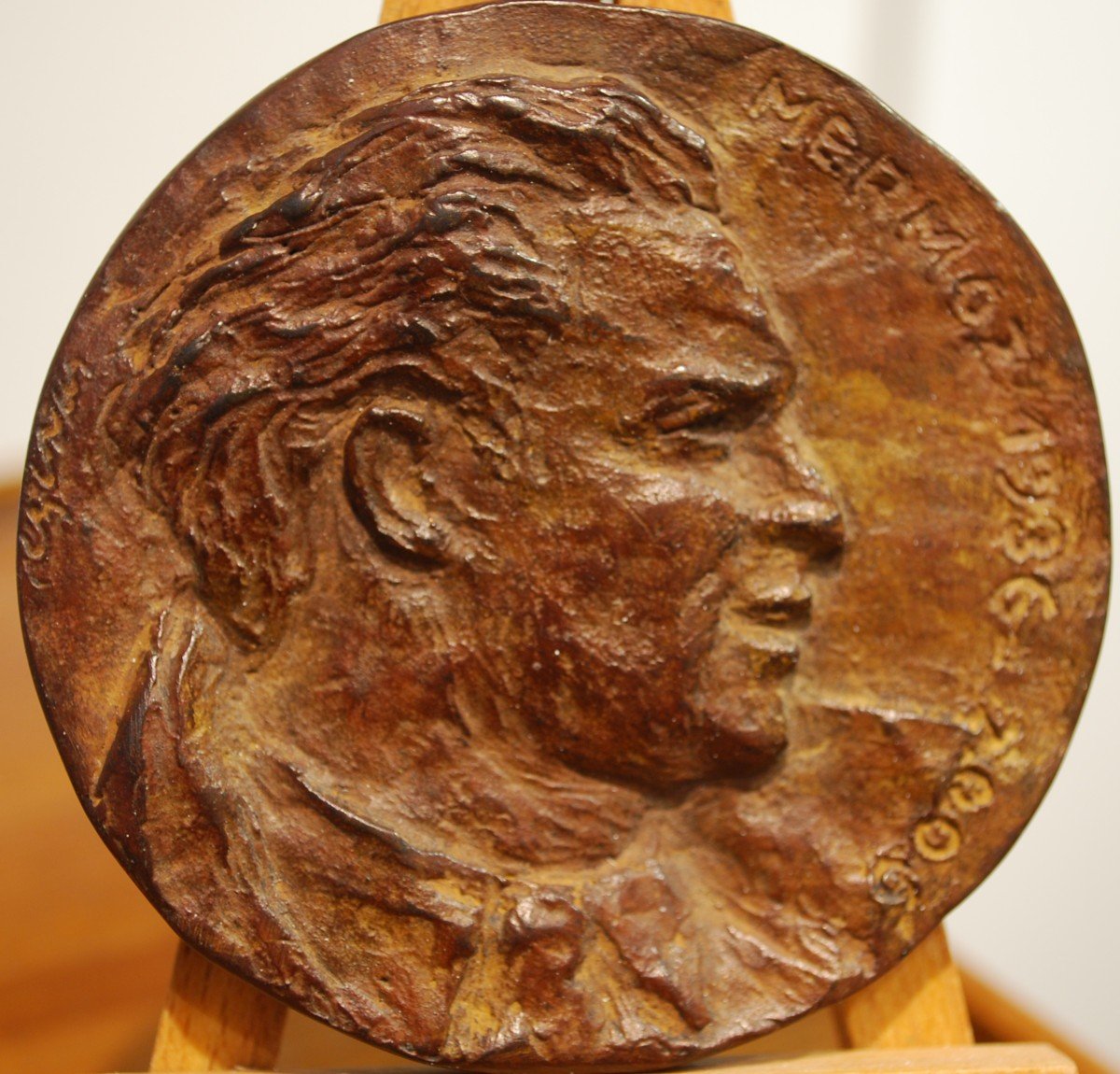 Médaille En Bronze Jean Mermoz